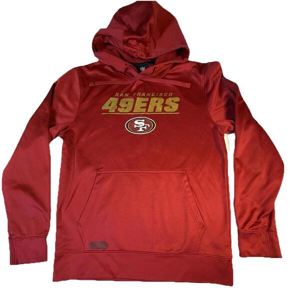 Nike Other - Nike NFL San Francisco 49ers Pullover Hoodie Red Sz Medium See Pics #7, #8